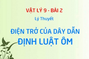 Phát biểu và viết hệ thức của Định luận Ôm (Ohm), Ý nghĩa điện trở của dây dẫn là gì? - Vật lý 9 bài 2